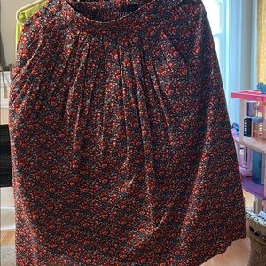 Jcrew floral skirt
